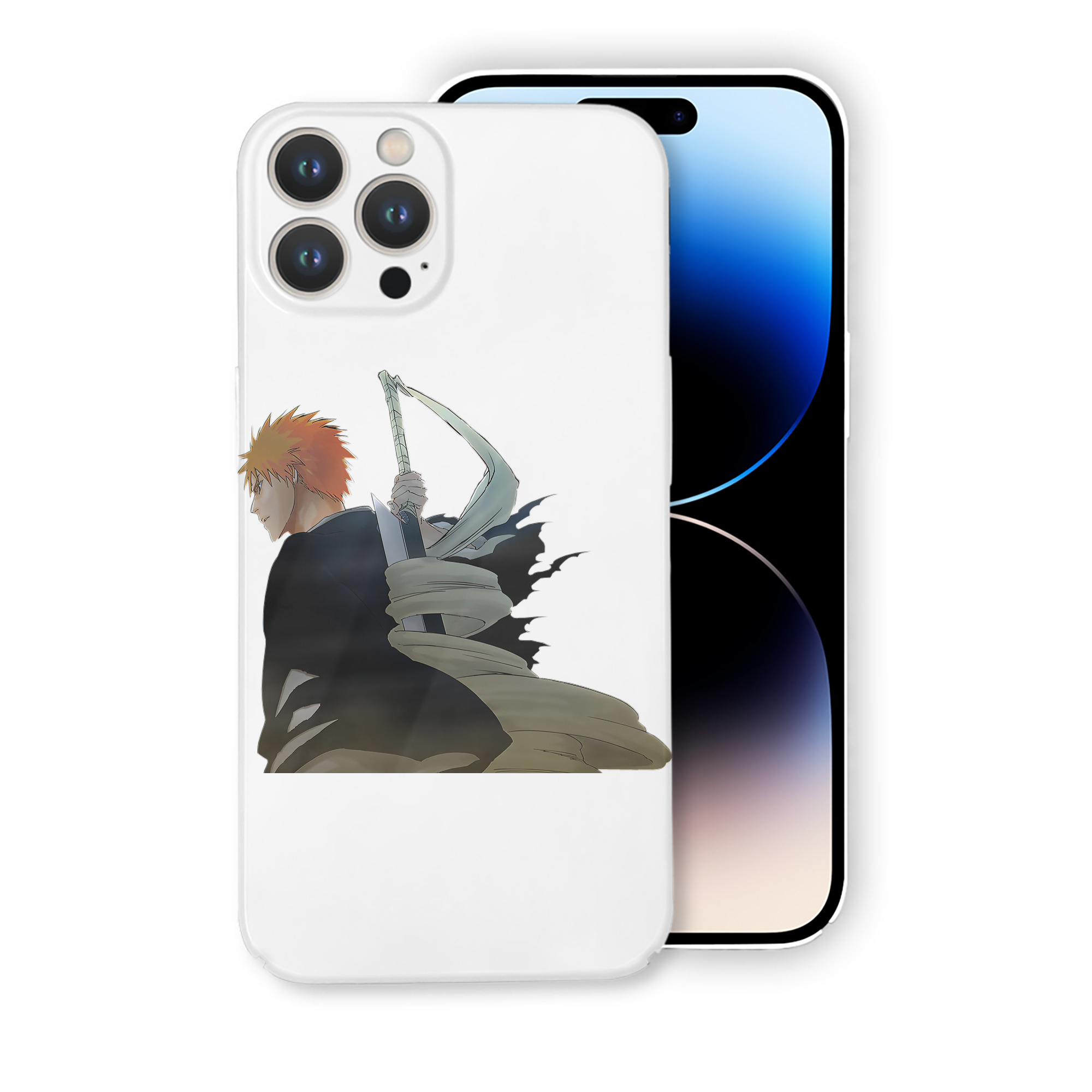 ブリーチ 黒崎一護（くろさき いちご）BLEACH Kurosaki Ichigo 【iPhone 14シリーズ対応】ハードケース